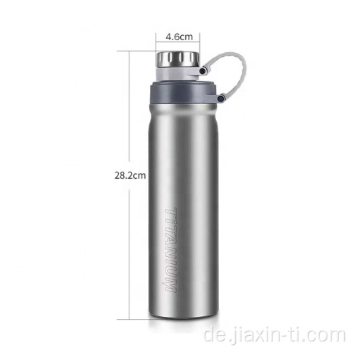 Titan Wasserflasche OEM Sportwasserkocher mit großem Fassungsvermögen